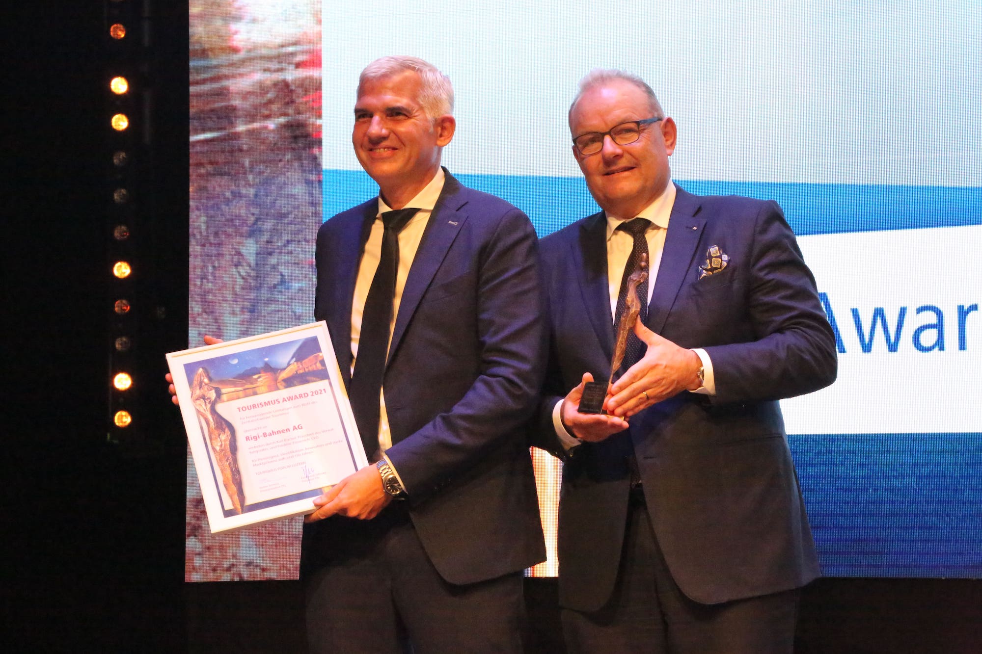 Rigi Bahnen Tourismus Award